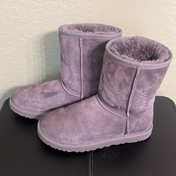 UGG classic Short Boot Grey Size 7 - Picture 3 of 8